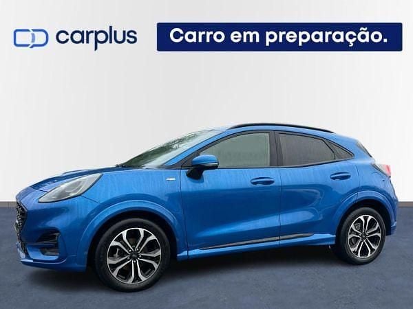 Azul Usado 2021 Ford Puma ST-Line SUV | € 18.200 (Preço justo) - Imagem 1/4