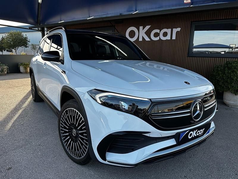 Branco Usado 2022 Mercedes EQB250 AMG line SUV | € 39.500 (Bom preço) - Imagem 1/4