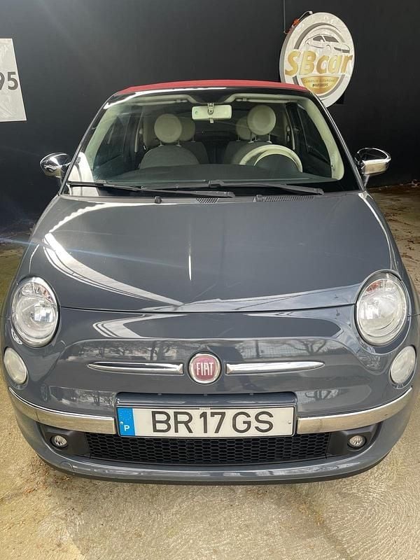 Usado Fiat 500C 69 HP (50 kW) 2011 Cinza Cabrios