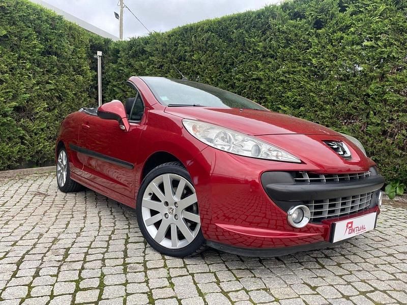 Usado Peugeot 207 Sport 110 HP (80 kW) 2007 Vermelho Cabrios
