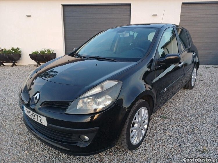 Preto Usado 2008 Renault Clio II | € 5.990 (Preço elevado) - Imagem 1/1