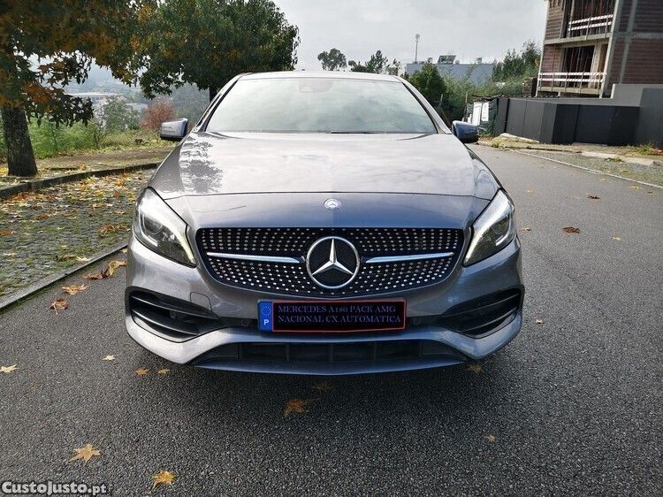 Cinza Usado 2016 Mercedes A160 AMG | € 16.999 (Preço justo) - Imagem 1/1
