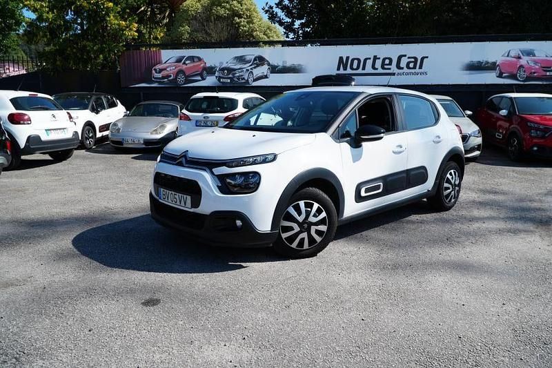 Branco Usado 2021 Citroën C3 PureTech Citadino | € 9.950 (Super Preço) - Imagem 1/4