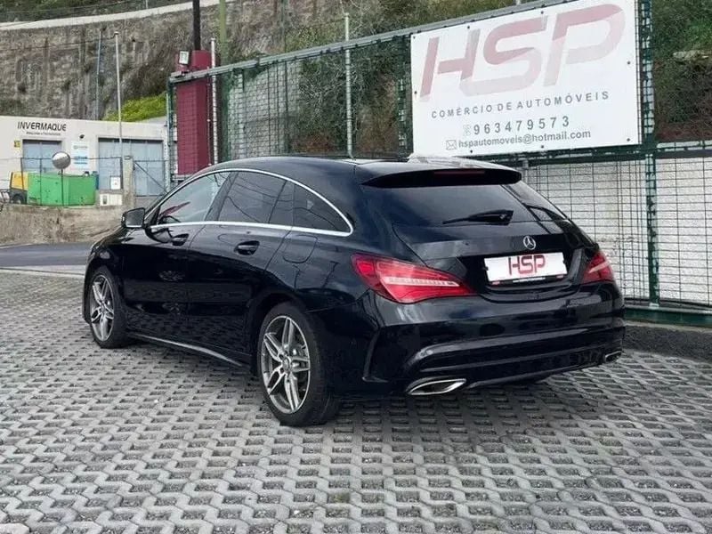 Usado Mercedes CLA200 AMG 136 HP (100 kW) 2017 Preto Carrinha