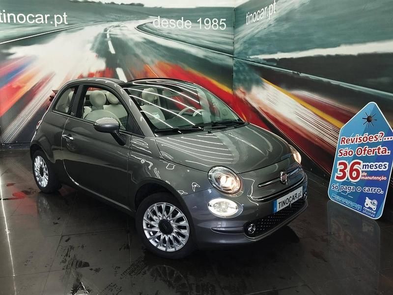 Usado Fiat 500C 70 HP (51 kW) 2021 Cinzento Cabrios