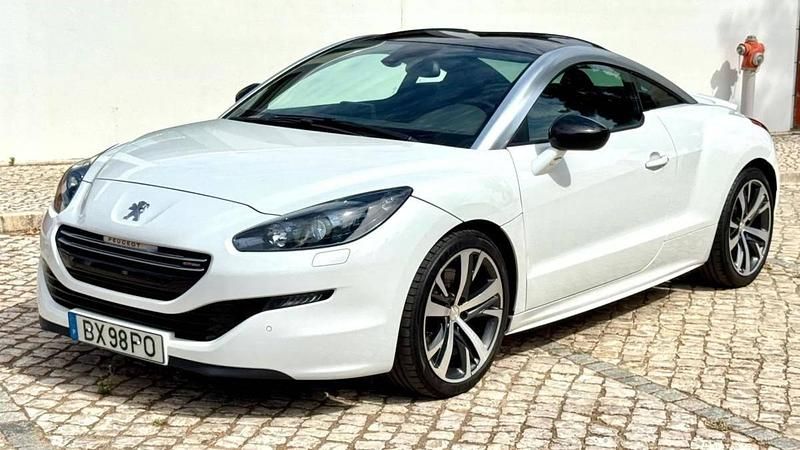 Branco Usado 2015 Peugeot RCZ GT-line Coupé | € 17.990 (Preço elevado) - Imagem 1/4