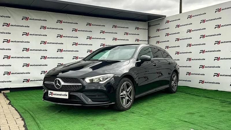 Preto Usado 2021 Mercedes CLA250e Shooting Brake AMG line Carrinha | € 29.990 (Preço justo) - Imagem 1/4