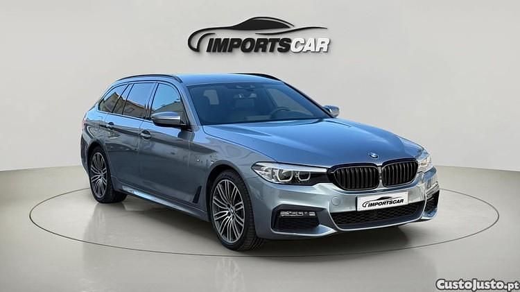Cinza Usado 2018 BMW 520 Carrinha | € 32.999 (Preço elevado) - Imagem 1/1