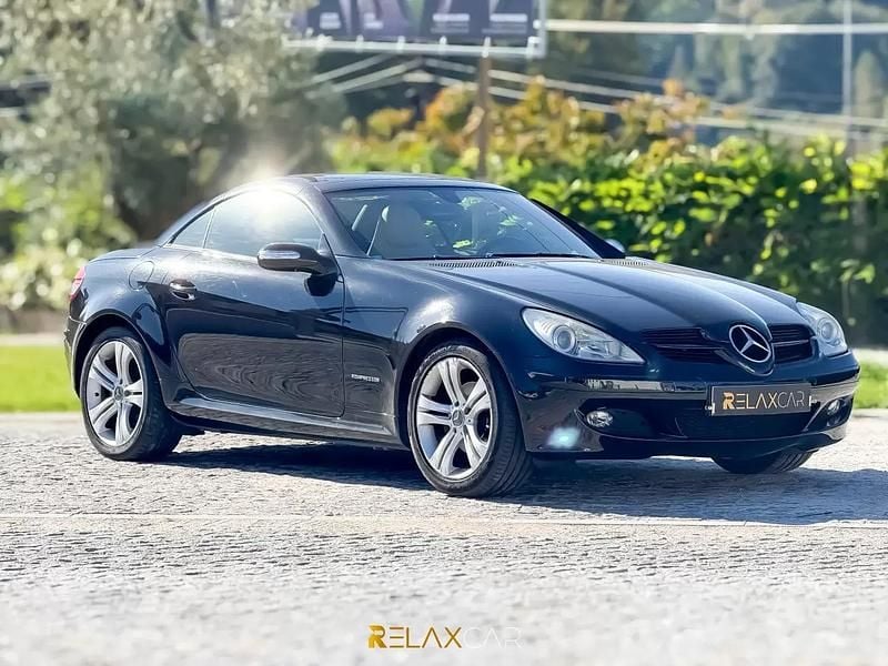 Preto Usado 2004 Mercedes SLK200 Cabrios | € 14.000 (Bom preço) - Imagem 1/4