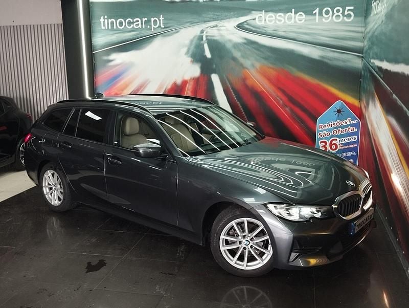 Cinza Usado 2021 BMW 318 Carrinha | € 28.000 (Bom preço) - Imagem 1/4