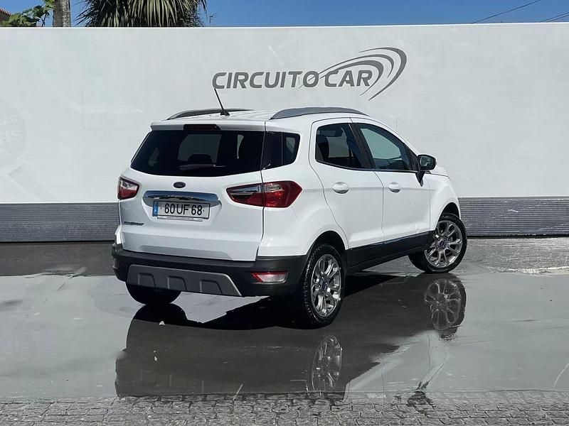 Usado Ford Ecosport Titanium 100 HP (73 kW) 2018 Branco SUV