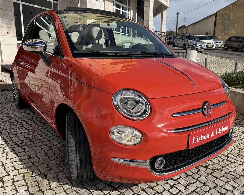 Usado Fiat 500C Anniversary 69 HP (50 kW) 2018 Vermelho perola Cabrios