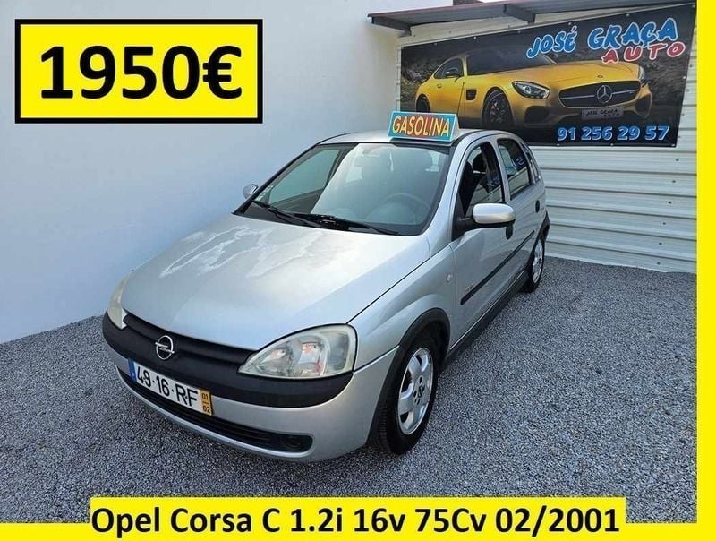 Cinzento Usado 2001 Opel Corsa | € 1.950 (Preço justo) - Imagem 1/4