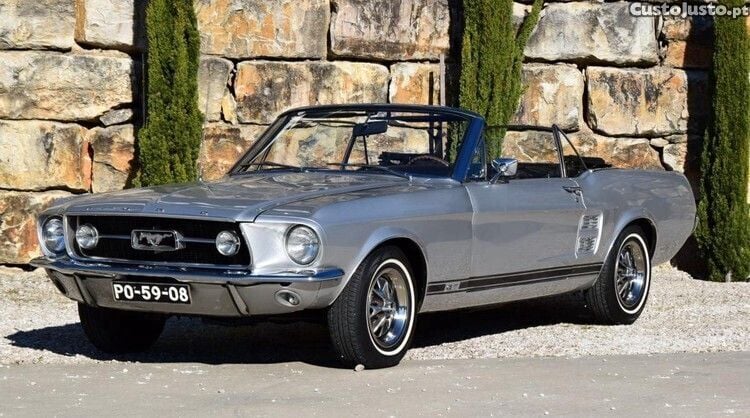 Cinza Usado 1980 Ford Mustang GT Cabrios | € 58.500 - Imagem 1/1