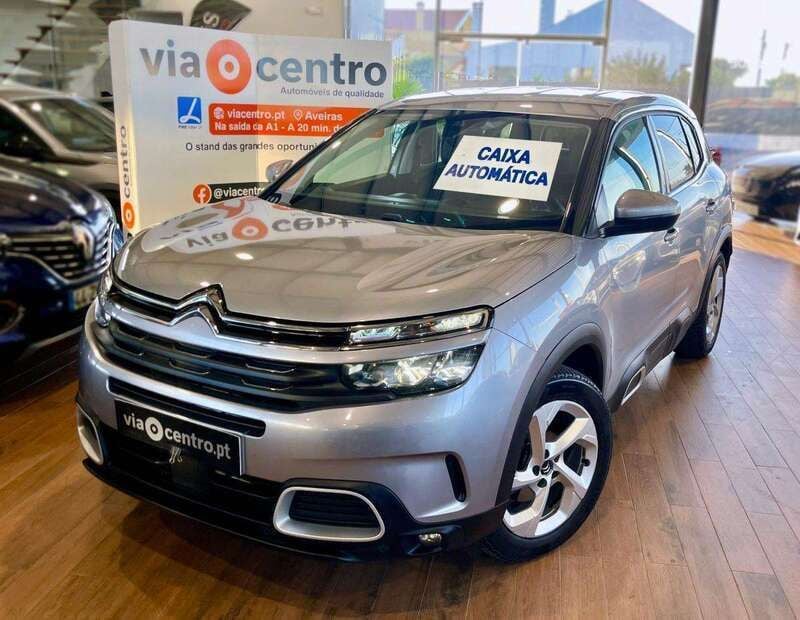 Cinza prata Usado 2021 Citroën C5 Aircross Feel SUV | € 21.900 (Preço justo) - Imagem 1/4