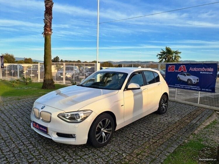 Branco Usado 2014 BMW 118 Citadino | € 14.800 (Bom preço) - Imagem 1/1