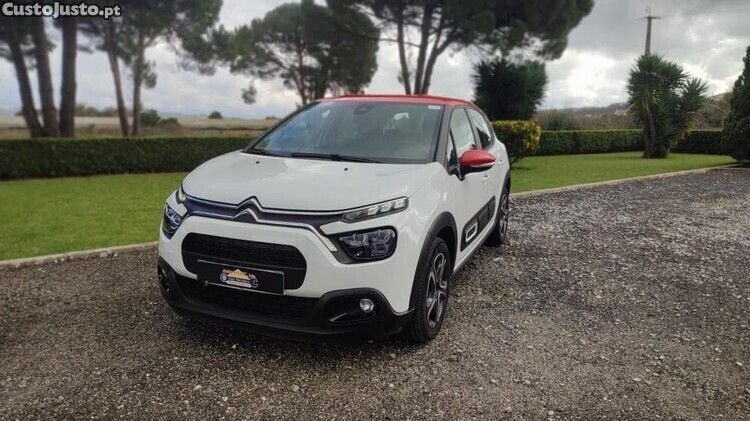 Branco Usado 2022 Citroën C3 PureTech Citadino | € 15.950 (Preço justo) - Imagem 1/1
