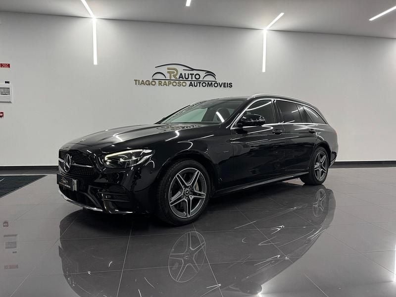 Preto Usado 2020 Mercedes E300 AMG line Carrinha | € 35.900 (Preço elevado) - Imagem 1/4