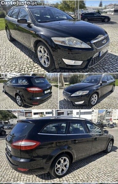 Preto Usado 2008 Ford Mondeo Titanium Carrinha | € 5.490 (Preço justo) - Imagem 1/1