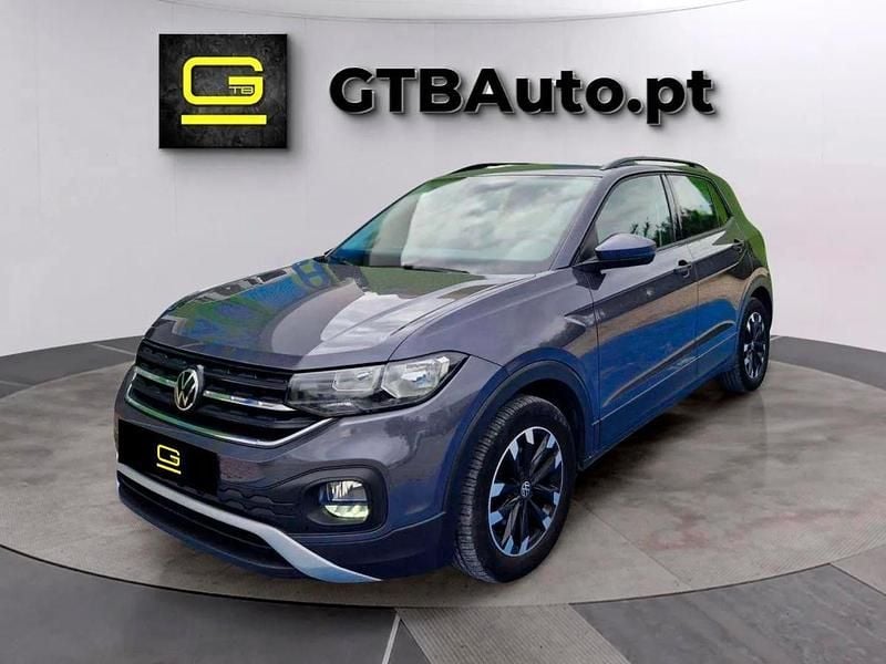Cinza Usado 2022 VW T-Cross Life SUV | € 19.999 (Preço justo) - Imagem 1/4