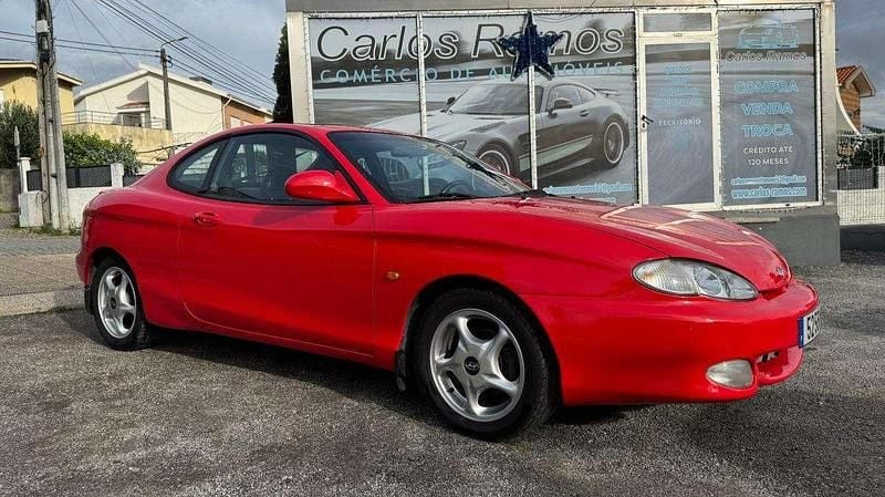 Usado Hyundai Coupé 116 HP (85 kW) 1999 Vermelho Coupé