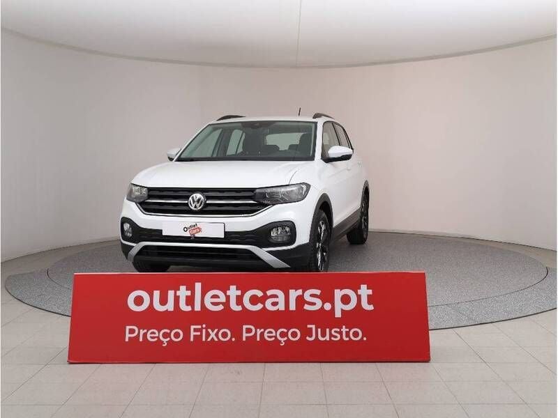 Branco Usado 2020 VW T-Cross Life SUV | € 14.950 - Imagem 1/4