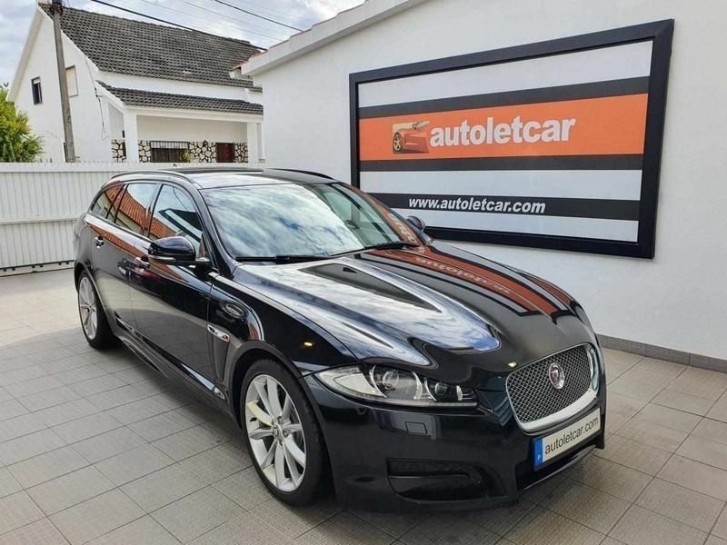 Preto Usado 2013 Jaguar XF Sportbrake Premium Luxury Carrinha | € 21.900 - Imagem 1/4