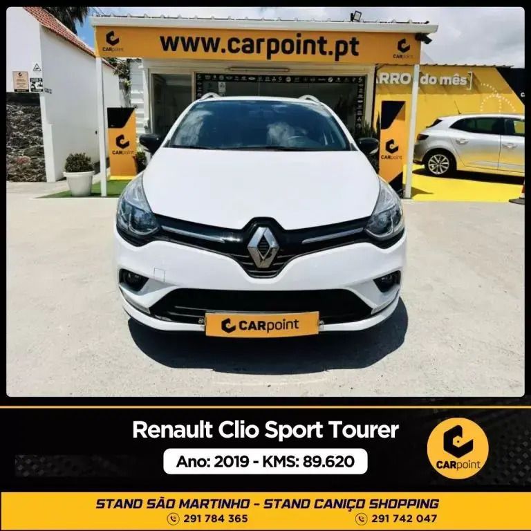 Branco Usado 2019 Renault Clio IV Carrinha | € 13.900 (Preço elevado) - Imagem 1/4