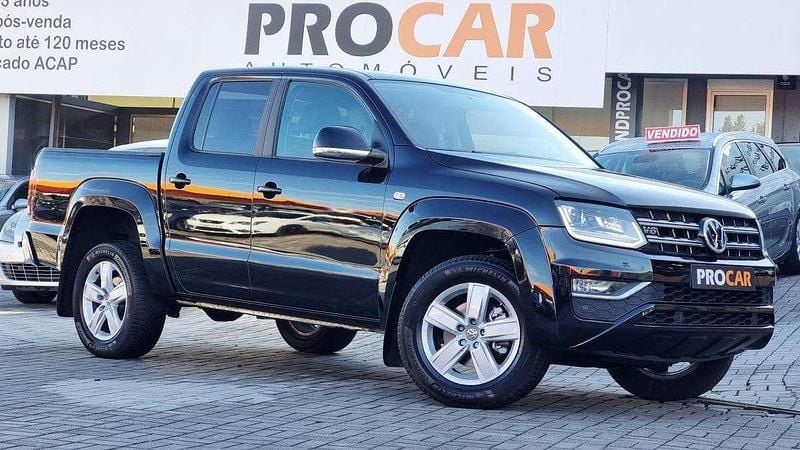 Preto Usado 2018 VW Amarok Pickup | € 24.900 - Imagem 1/4