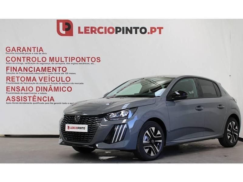 Cinzento Novo 2025 Peugeot 208 Allure Citadino | € 22.950 (Preço justo) - Imagem 1/3