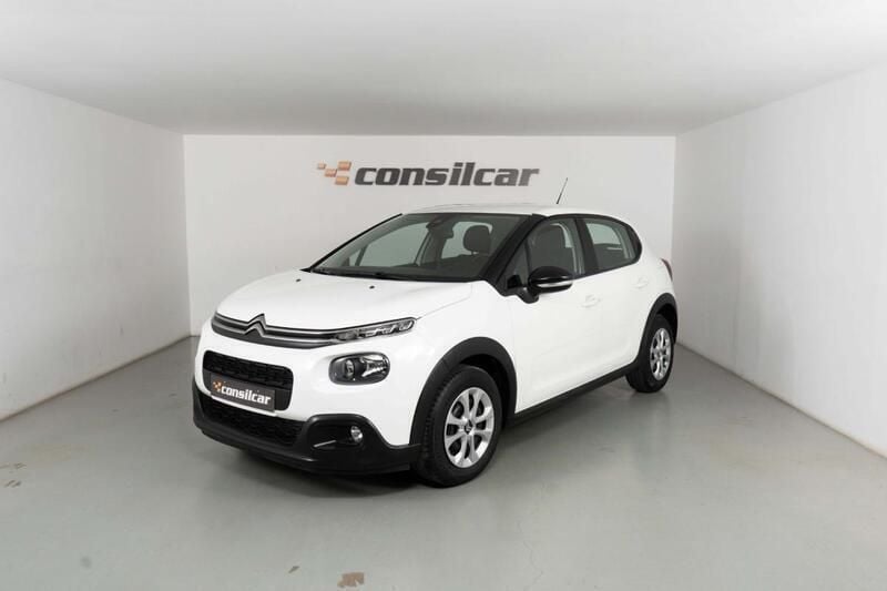 Branco Usado 2019 Citroën C3 Feel Citadino | € 10.980 (Bom preço) - Imagem 1/4