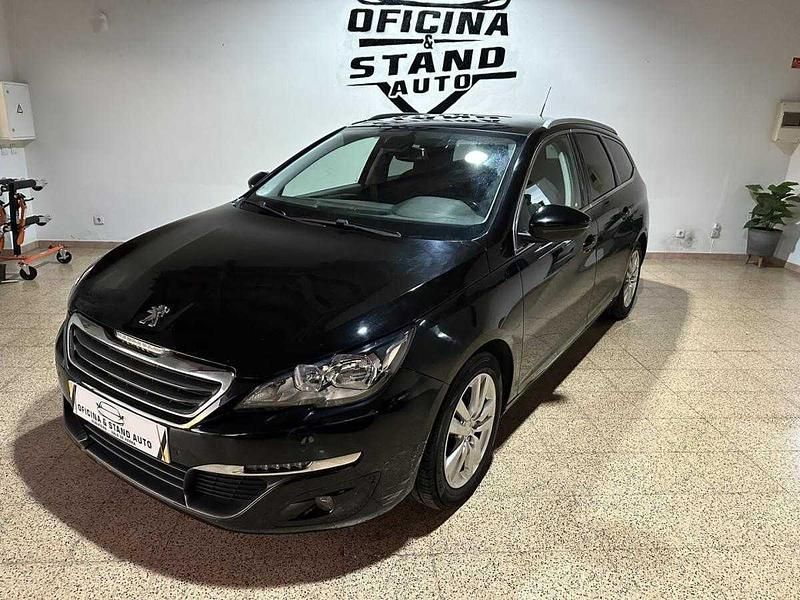 Preto Usado 2015 Peugeot 308 SW Access Carrinha | € 10.500 - Imagem 1/4