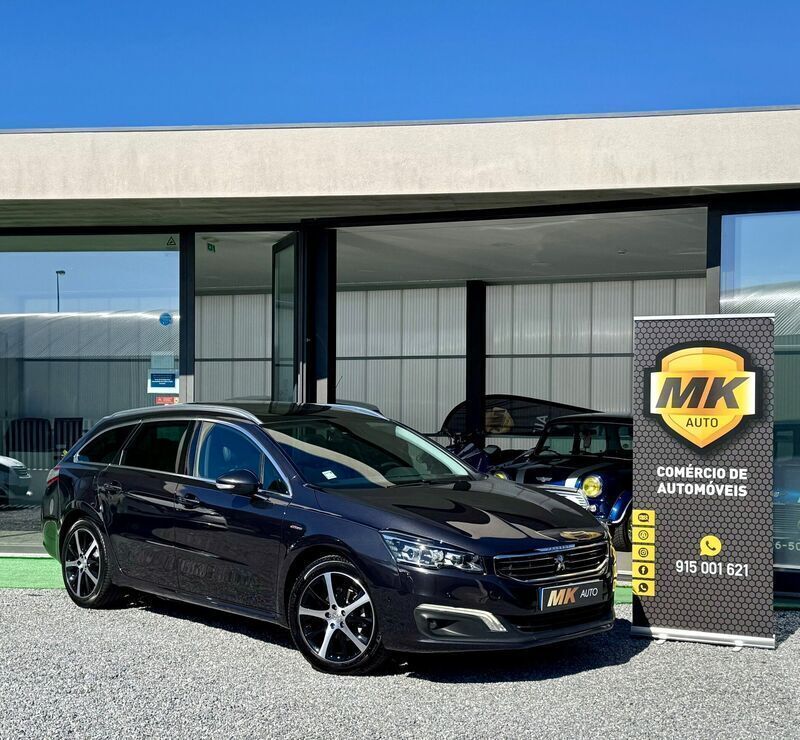 Cinzento Usado 2016 Peugeot 508 GT-line Carrinha | € 15.750 (Preço justo) - Imagem 1/4