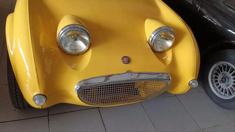 Usado Austin Healey Sprite 95 HP (69 kW) 1959 Amarelo Cabrios