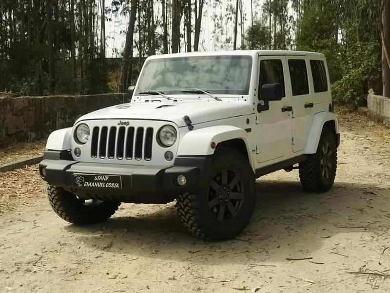 Branco Usado 2017 Jeep Wrangler Unlimited Sahara SUV | € 46.900 (Preço justo) - Imagem 1/4