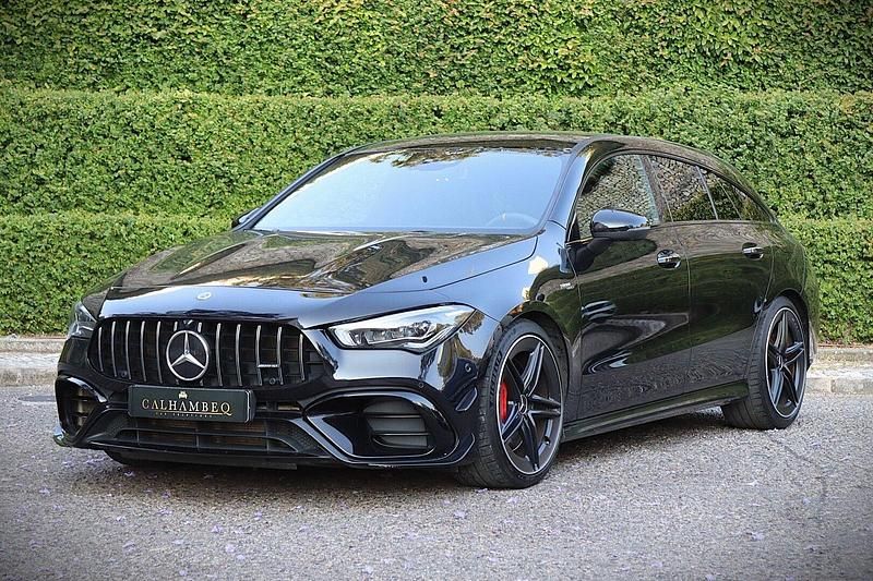 Preto Usado 2020 Mercedes CLA45 AMG Shooting Brake AMG Carrinha | € 56.990 - Imagem 1/4