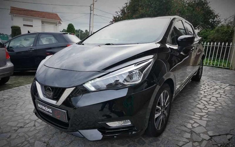 Preto Usado 2018 Nissan Micra S Citadino | € 13.750 (Preço justo) - Imagem 1/4
