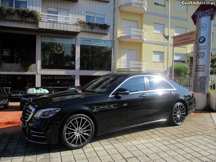 Preto Usado 2018 Mercedes S400 AMG line Sedan | € 65.000 - Imagem 1/1