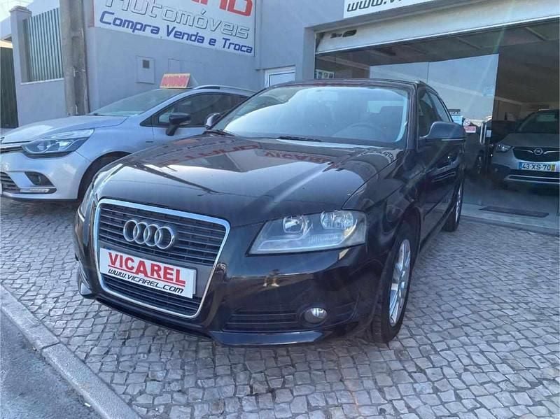 Preto Usado 2010 Audi A3 Citadino | € 8.750 (Bom preço) - Imagem 1/4