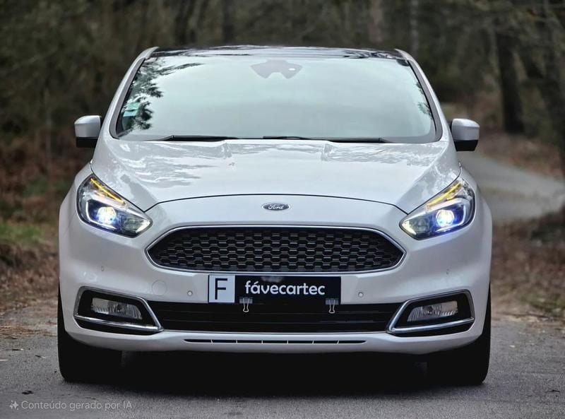 Branco Usado 2018 Ford S-MAX S Monovolume | € 21.950 (Preço justo) - Imagem 1/4