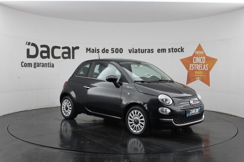 Preto Usado 2021 Fiat 500 Dolcevita Citadino | € 11.499 (Preço justo) - Imagem 1/4