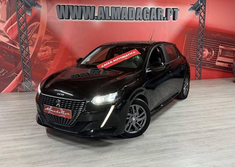 Preto Usado 2021 Peugeot 208 Active Citadino | € 15.900 (Preço justo) - Imagem 1/4