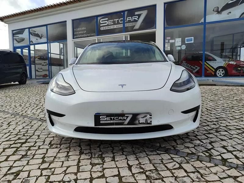 Usado Tesla Model 3 Standard Range 175 kW (238 HP) 2019 Branco Sedan