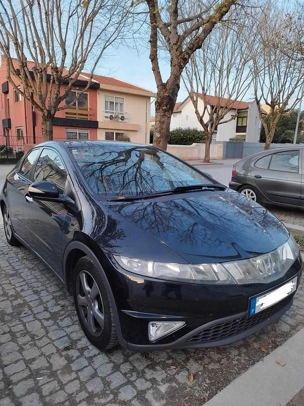 Preto Usado 2006 Honda Civic Citadino | € 4.999 (Preço elevado) - Imagem 1/4