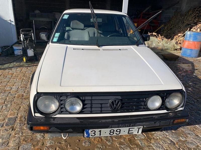 Branco Usado 1990 VW Golf II GTD Citadino | € 2.500 - Imagem 1/4