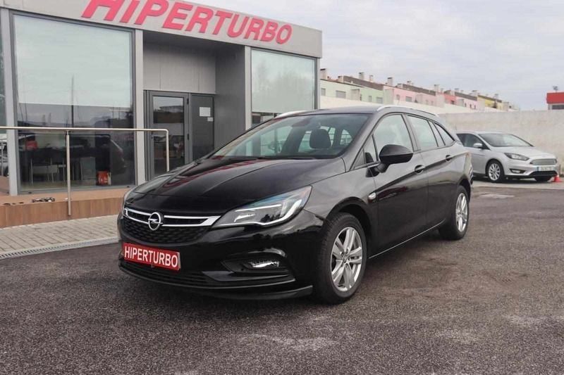 Preto Usado 2018 Opel Astra Edition Carrinha | € 12.900 (Preço justo) - Imagem 1/4