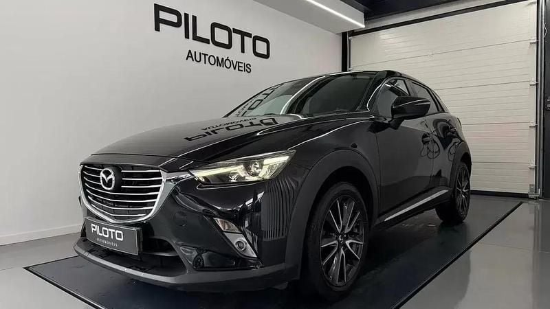 Usado Mazda CX-3 Sky 105 HP (77 kW) 2017 Preto SUV