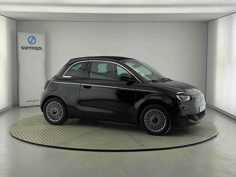 Preto Usado 2023 Fiat 500e Cabrios | € 25.990 (Caro) - Imagem 1/4