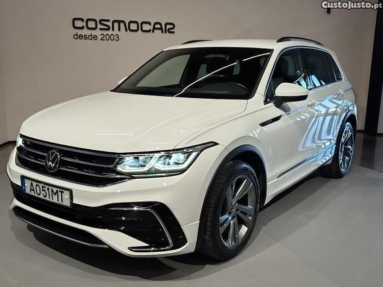 Branco Usado 2022 VW Tiguan R-line SUV | € 25.400 (Caro) - Imagem 1/1