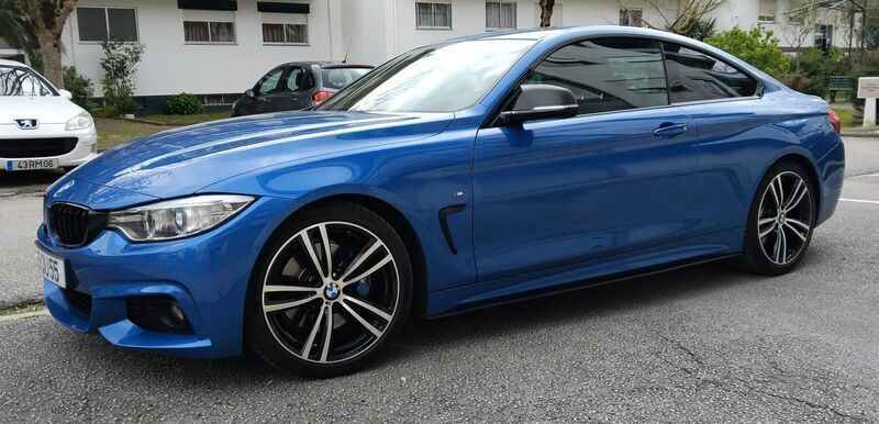 Azul Usado 2014 BMW 435 Comfort Edition Coupé | € 28.000 - Imagem 1/4